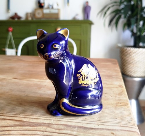 Figurine statuette chat - , en