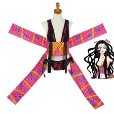 Cosplay Demon Slayer Season 2 Daki Costume Halloween Masquerade Full Set Outfits