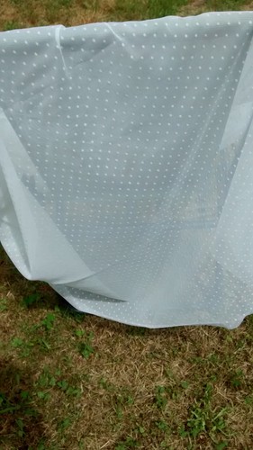 Coupon tulle plumetis - tulle,