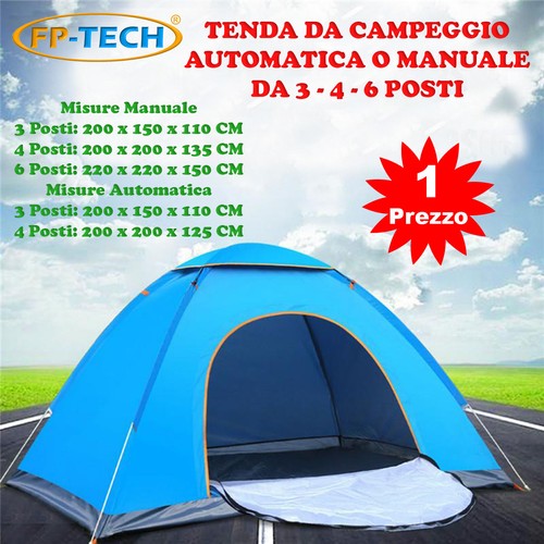 Tente camping 6 lieux - camping,