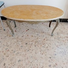 Table basse ovale ancienne