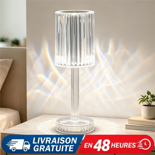 Lampe table led cristal - lampe, de