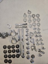 Vtg Huret Shifter Parts Lot, For Parts Only, Nice Lot. Older Road Bikes. 