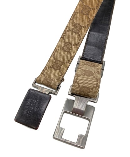 Ceinture gucci toile boucle - ceinture,