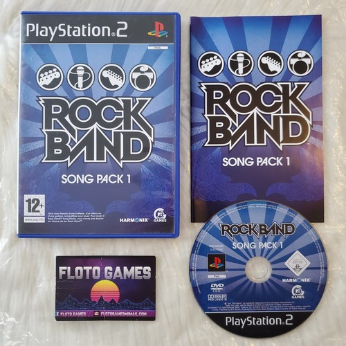 Jeu rock band song pack - song, pour