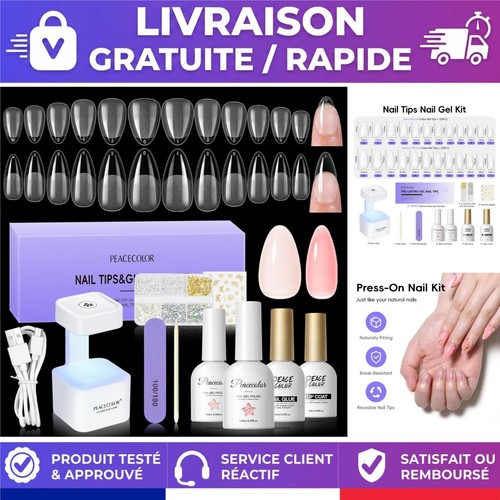 Kit faux ongles 240pcs - ongles,