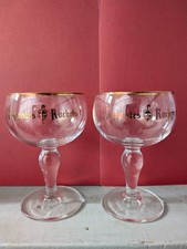 *Verre a bière*# ? (2) TRAPPISTE ROCHEFORT #?*33cl