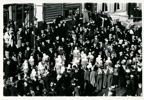 Binche 1950 fête des - -,