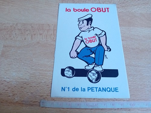 Autocollant boule obut - boule,