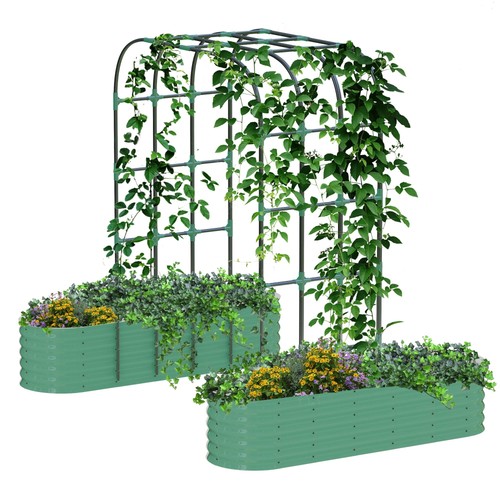 Expandable arch trellis - expandable,
