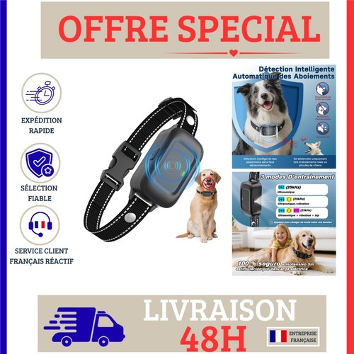 Collier anti aboiement chien - anti,
