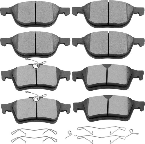 Front rear brake pads 8pcs - rear,