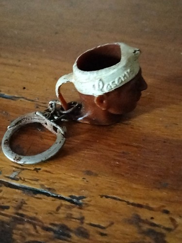 Porte cle tete maure corse - cle, de