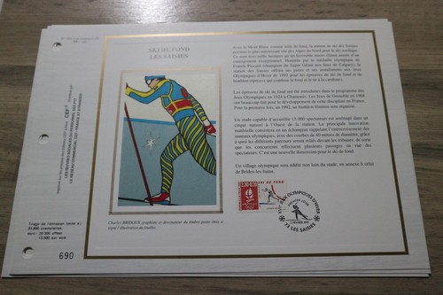 Feuillet cef 1991 1er - feuillet,