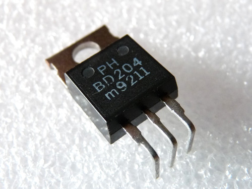 Philips bd204 transistor - bd204,
