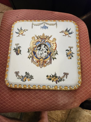 Dessous plat ancien gien - dessous,