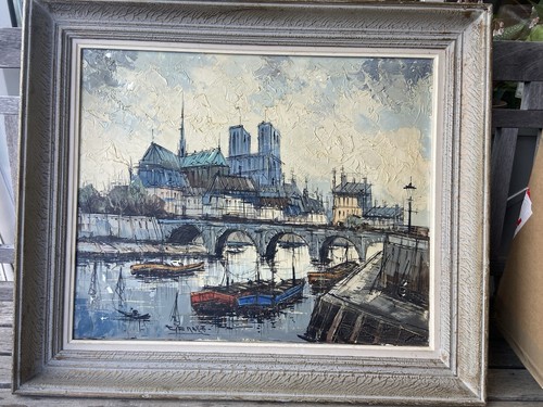 Notre dame paris peinture - paris,