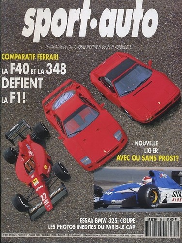 Sport auto 361 1992 - n°361, 02/1992