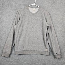 Marine Layer Men's Light Grey Pull-over Long Sleeve Crew Neck Sweatshirt Sz M