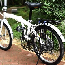 Panier pliable compatible vélo électrique avec design spacieux pour un usage q
