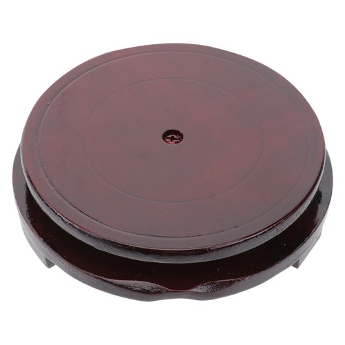 Plateau rond bois avec - avec, bac
