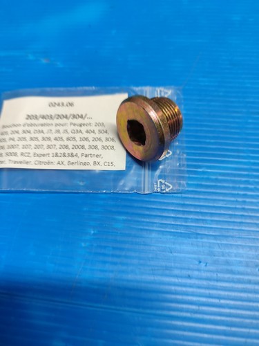Sealing plug for peugeot - sealing,