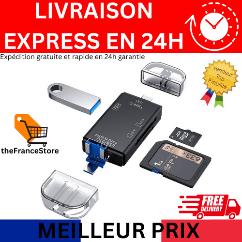 Lecteur cartes micro - de, 6