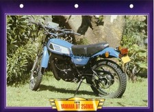 Fiche Moto : YAMAHA DTMX 250