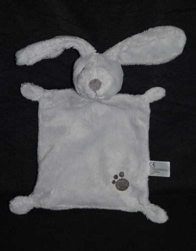 Doudou plat lapin - 🐰, gris