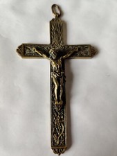 Superbe Ancien Crucifix En
