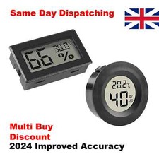 Digital Temperature Humidity LCD Sensor Thermometer Gauge Meter Hygrometer Room