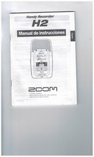 ZOOM H2 MODE D'EMPLOI EN ESPAGNOL