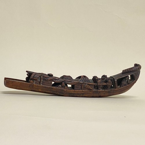 Ancien sculpture en bambou - ancien,