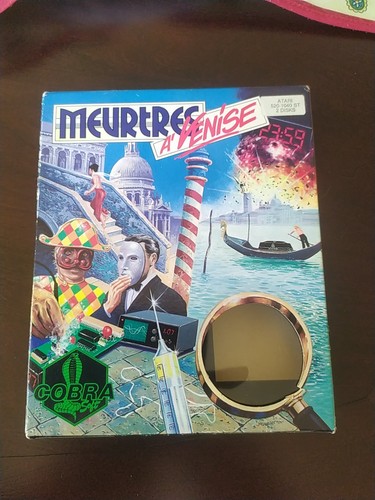 Jeu meurtres venise atari st - atari,