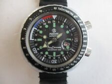 Mortima super 28 datomatic wristwatch, made in France.