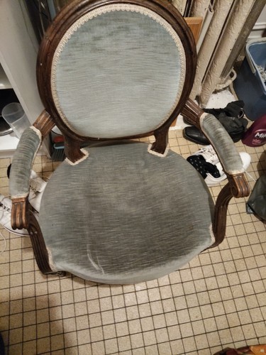 Fauteuil style louis - louis, 16