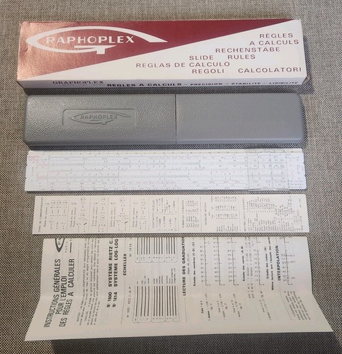 Règle calculs graphoplex - règle, à