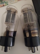 Matched Pair Nos Tubes Philips Dario Miniwatt GZ32 for Quad II