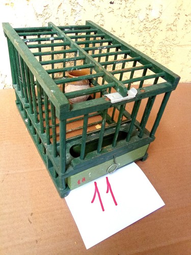 Cage ancienne bois - ancienne, "