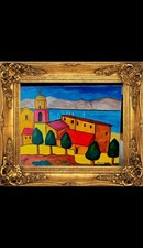 Tableau Huile Sur Toile