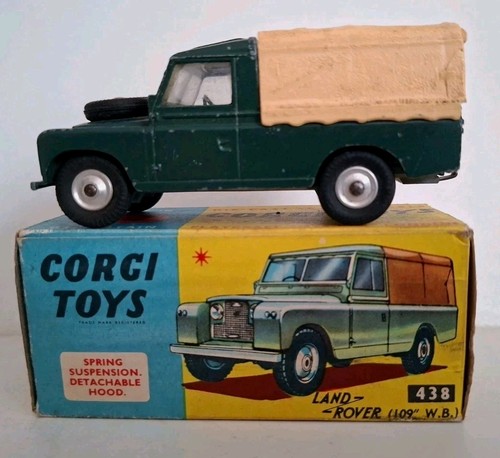 Corgi toys land rover - corgi,