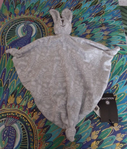 T5n doudou plat lapin gris - lapin,