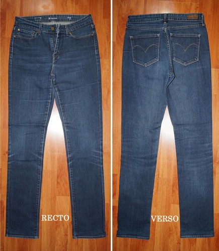 Jeans femme levis 470 demi - jeans, "demi