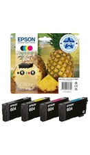 Epson 604 Noir/Cyan/Magenta/Jaune Cartouches d'Encre - Date 2027