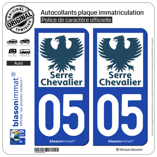 Stickers autocollant plaque - 2,