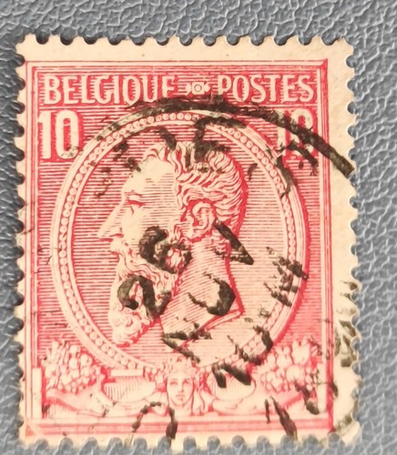 Timbre belgique belgie 1884 - timbre,