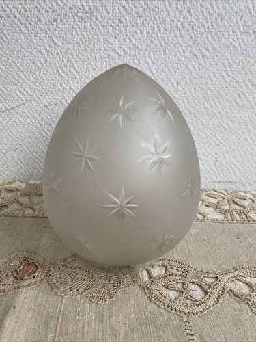 Ancien globe pour lampe lustre - ancien,