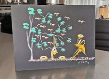 Peinture africaine gouache sur