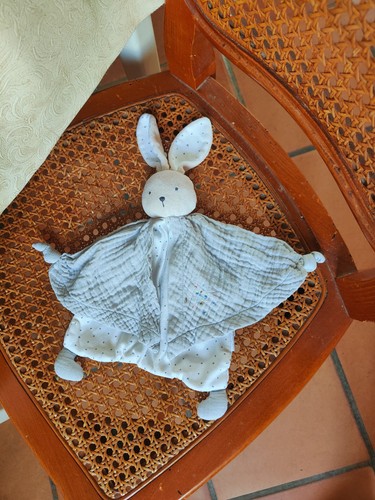 Doudou lapin coton bio kaloo - bio,
