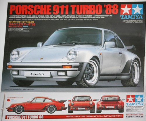 Tamiya porsche 911 turbo - tamiya,